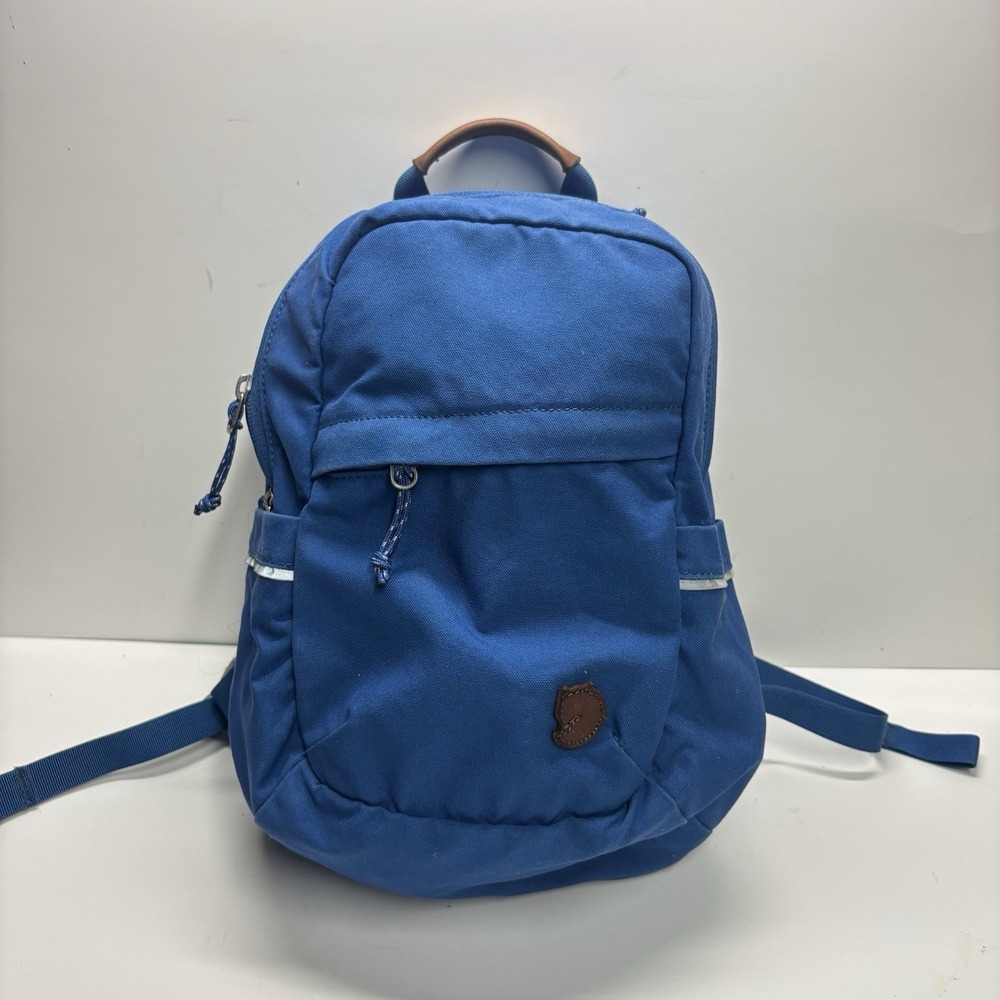 Fjallraven Raven Mini G-1000 Blue Kids Backpack School Outdoor Travel Bag Unisex